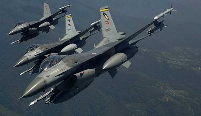 TSK: Kuzey Irak'taki hava harekatında 16 hedef vuruldu