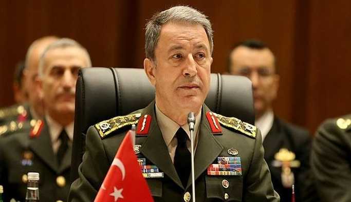 Hulusi Akar Irak'a gitti