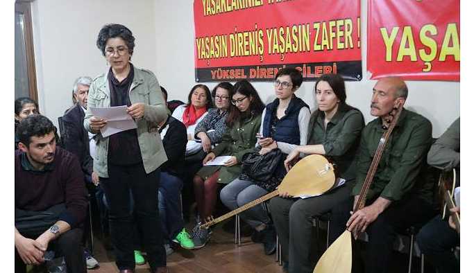 Ankara Valiliği, Yüksel Direnişi'nin 500 günü dolaysıyla verilecek konseri iptal etti