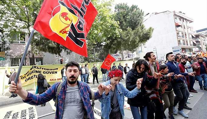 1 Mayıs Emek ve Dayanışma Günü Maltepe'de miting alanına girişler başladı