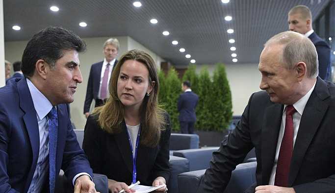 'Barzani, Moskova’da Putin’le görüşecek'