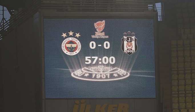 Beşiktaş maça çıkmadı, derbi iptal edildi