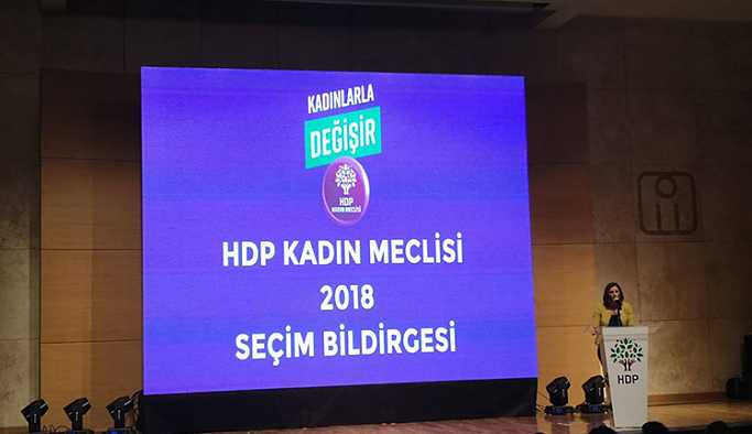 HDP Kadın Meclisi seçim bildirgesini açıkladı: ‘Kadınlarla değişir’