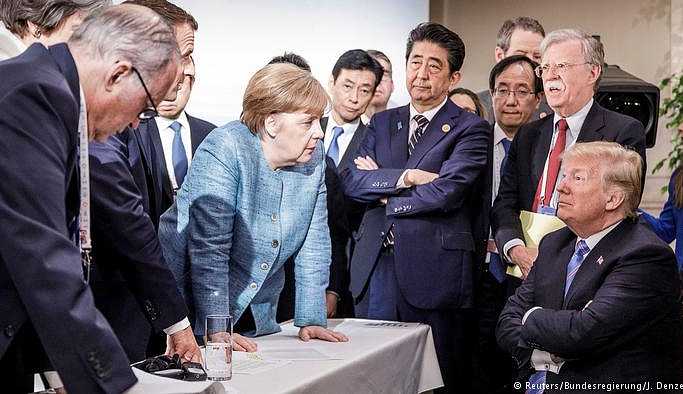 ABD G7 kapanış bildirgesini imzalamadı