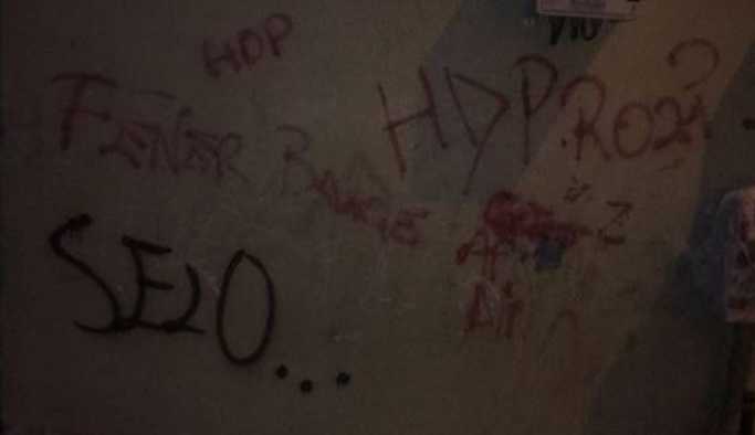 “HDP” ve “Selo” yazdığı için gözaltına alınan çocuk serbest bırakıldı