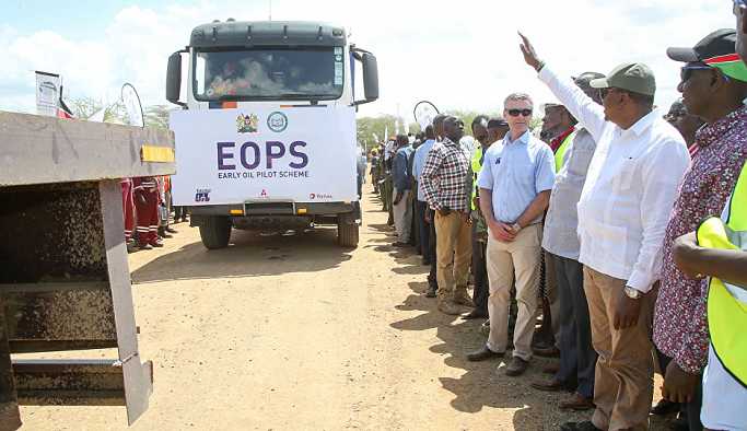 Kenya tarihinde bir ilk: Ham petrol ihracatı başladı