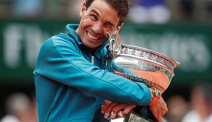 Rafael Nadal, 11. kez Fransa Açık şampiyonu oldu