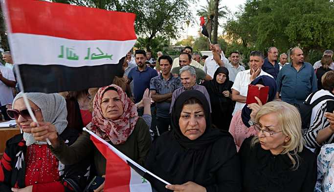 Irak'ta gösteriler başkente kadar uzandı