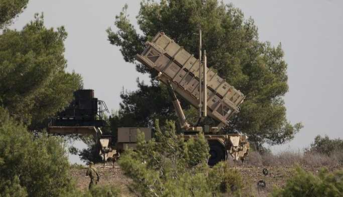 İsrail: Suriye'den giren İHA'yı Patriot'la vurduk