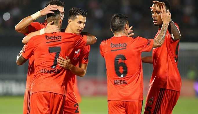 Beşiktaş, Partizan ile deplasmanda beraber kaldı: 1-1