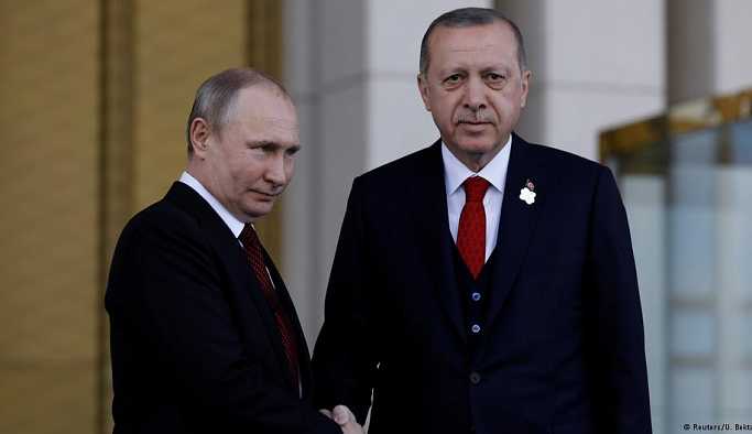 Erdoğan ve Putin telefonda görüştü