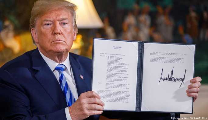 Trump: İran'la iş yapan bizimle yapamaz