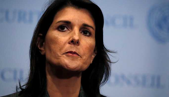 ABD'nin BM Daimi Temsilcisi Haley'den Rusya, İran ve Şam'a tehdit