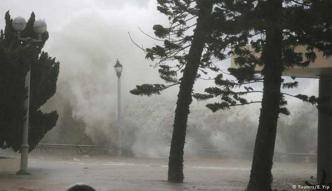 Filipinler'de can alan Mangkhut tayfunu Çin’e ulaştı