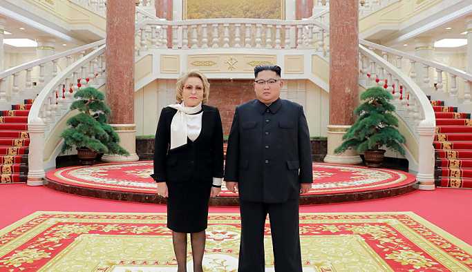 Matviyenko: Kuzey Kore lideri Kim'e göre top, ABD tarafında