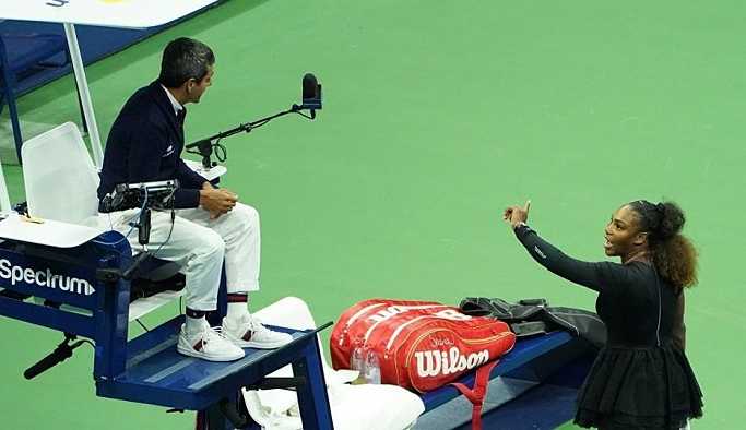 Serena Williams'a 17 bin dolar ceza