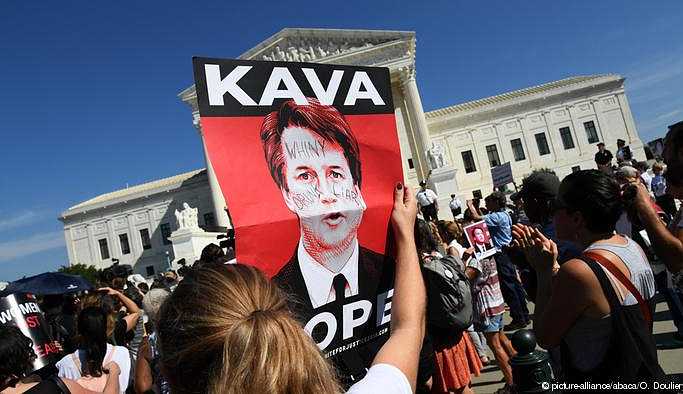 Washington'da Kavanaugh protestosu