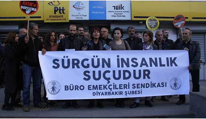 BES: Diyarbakır’dan bir üyemiz Zonguldak’a sürgün edildi