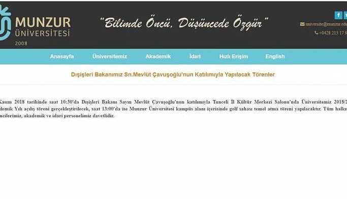 Çavuşoğlu gelecek diye sınavlar ertelendi