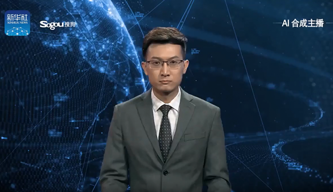 Çin, dünyanın İngilizce konuşan ilk yapay zeka sunucusunu üretti