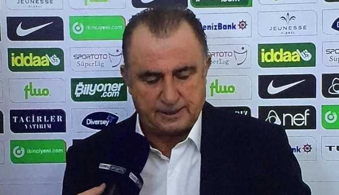 Fatih Terim: Bundan böyle her maç sonrası hakem konuşacağım