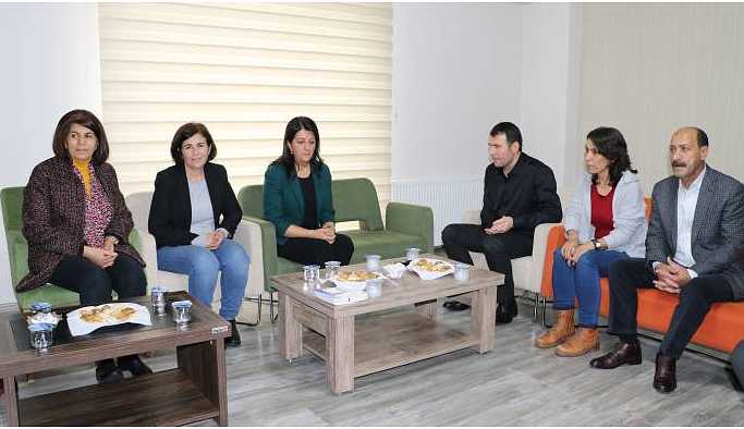 HDP Eş Genel Başkanı Buldan’dan Diyarbakır’da ziyaretler