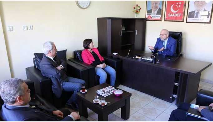 HDP’den Saadet Partisi’ne ziyaret