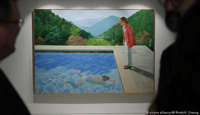 Hockney tablosuna rekor fiyat