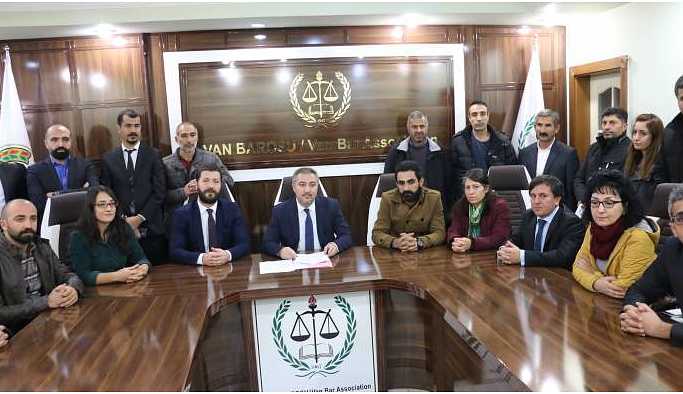 Van'daki kurumlardan 65 gündür ölüm orucunda olan tutuklular için açıklama