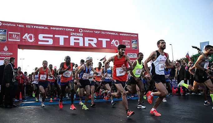 Vodafone 40. İstanbul Maratonu başladı