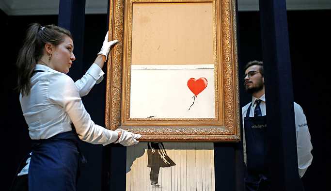 'Bansky hakkında hukuki işlem başlatılabilir'