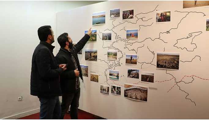 Diyarbakır’da ‘Yalnızlık ve Suya Dair’ sergisi