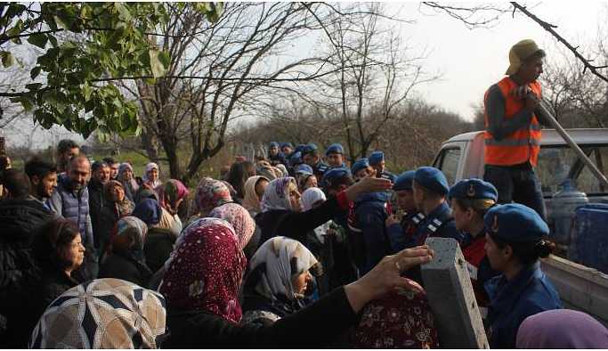 Efeler'de JES'e karşı eylem sürüyor