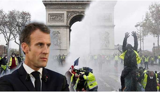 Fransa Cumhurbaşkanı Macron, Sarı Yelekliler ile görüşecek