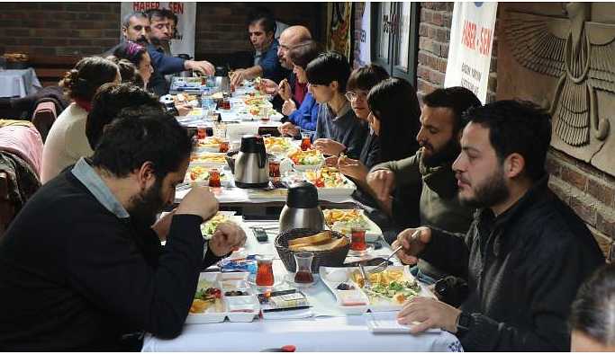 Haber-Sen sahada çalışan gazetecilerle bir araya geldi