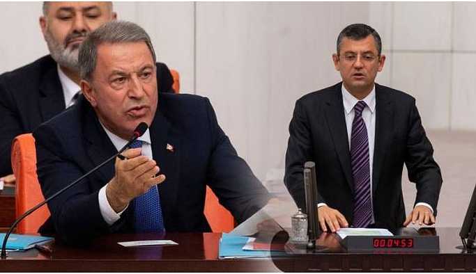 Hulusi Akar'dan CHP'Lİ Özel'e dava
