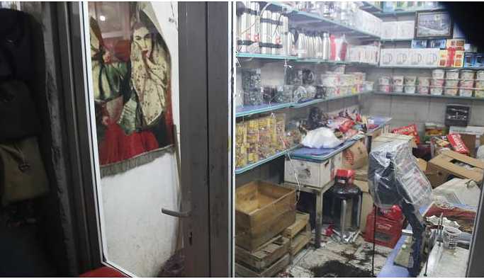 ‘Kaçak mal’ gerekçesiyle baskın yapan polis esnafı darp etti