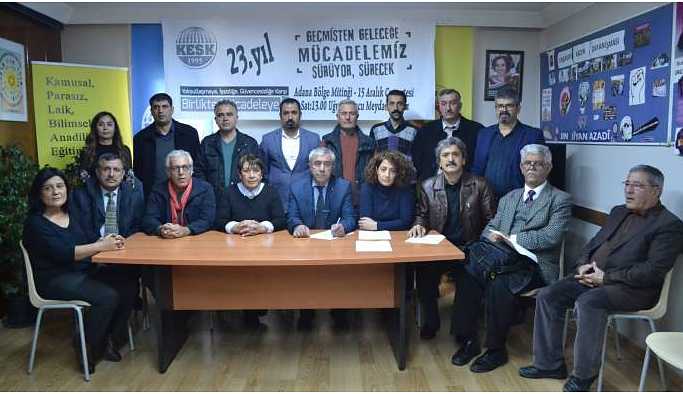 KESK’ten mitinge katılım çağrısı