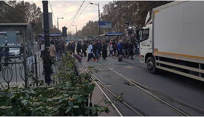 Ray arızası nedeniyle tramvay seferleri durdu