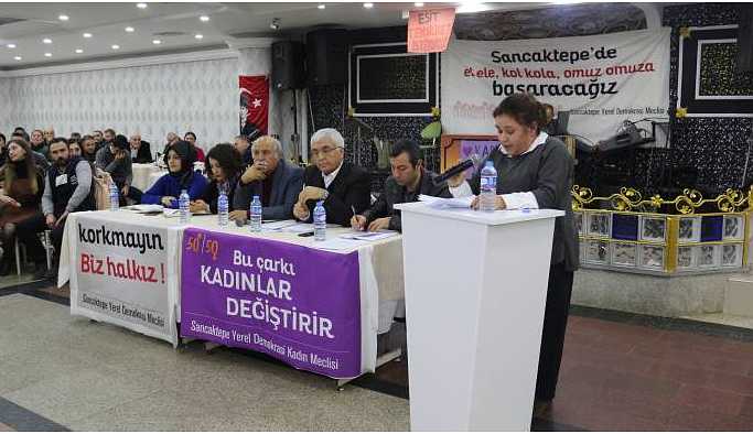 Sancaktepe Yerel Demokrasi Meclisi: Yeni dönemde adil bir hizmet istiyoruz