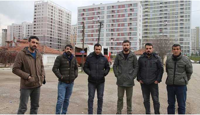 TOKİ işçilerine şantiye de sokak da yasak