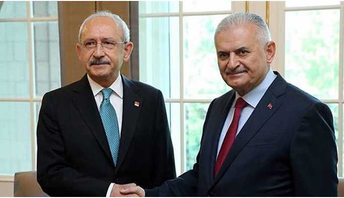 Yıldırım ile Kılıçdaroğlu görüşmesi sona erdi