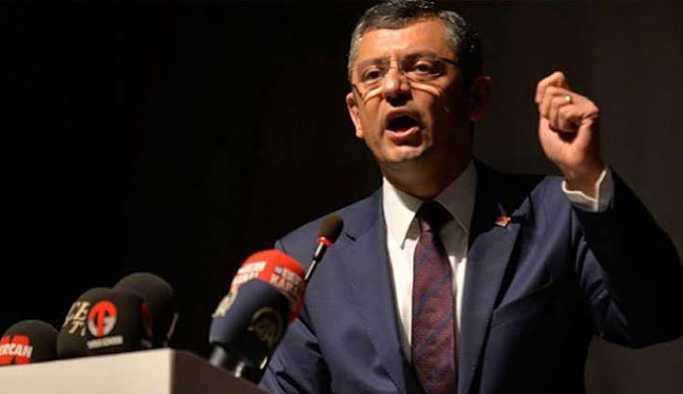 CHP'li Özel'den TBMM Başkanı Yıldırım hakkında soru önergesi
