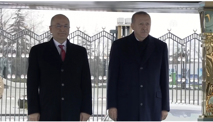 Erdoğan ve Salih'ten ortak açıklama
