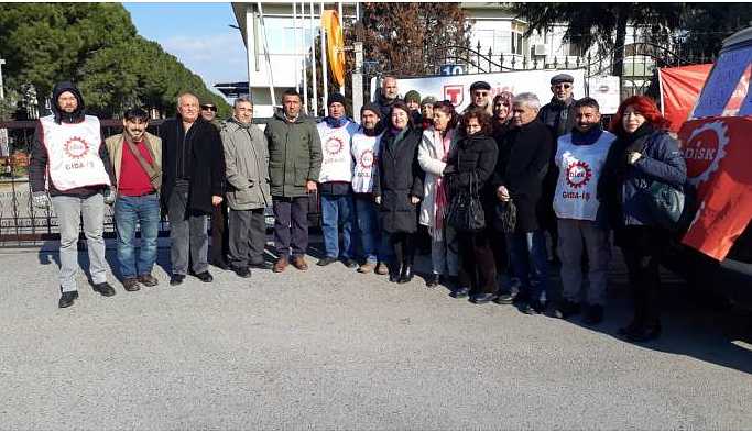 HDP'den TARİŞ işçilerine dayanışma ziyareti