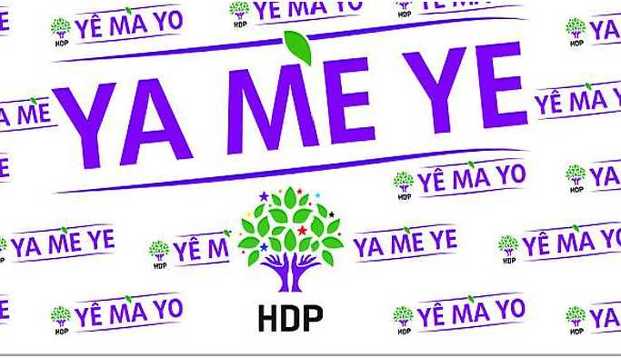 HDP’nin seçim sloganı belli oldu: Ya Me Ye