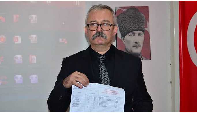 Karnesini açıkladığı kayyumu sınıfta bıraktı