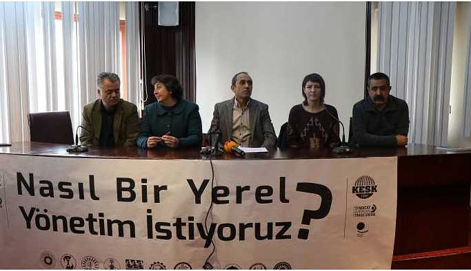 KESK seçim tutumunu belirledi: Demokratik, özgürlükçü, ekolojik yerel yönetim