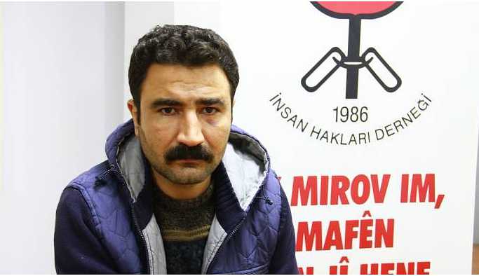 Polislerin darp ettiği genç İHD’ye başvurdu
