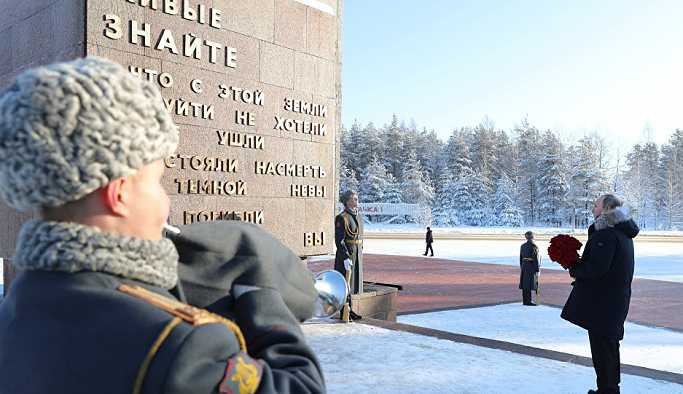 Putin: Leningrad Kuşatması’nın korkunç acıları unutulmamalı
